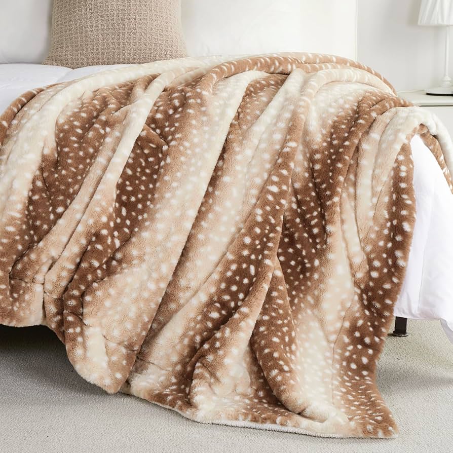 Deer Print Blanket