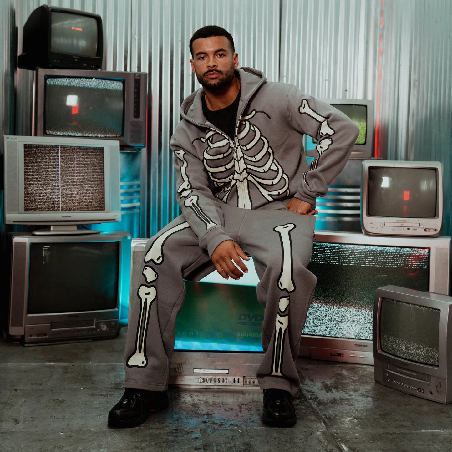 Mickey Spooky Zip Up Set